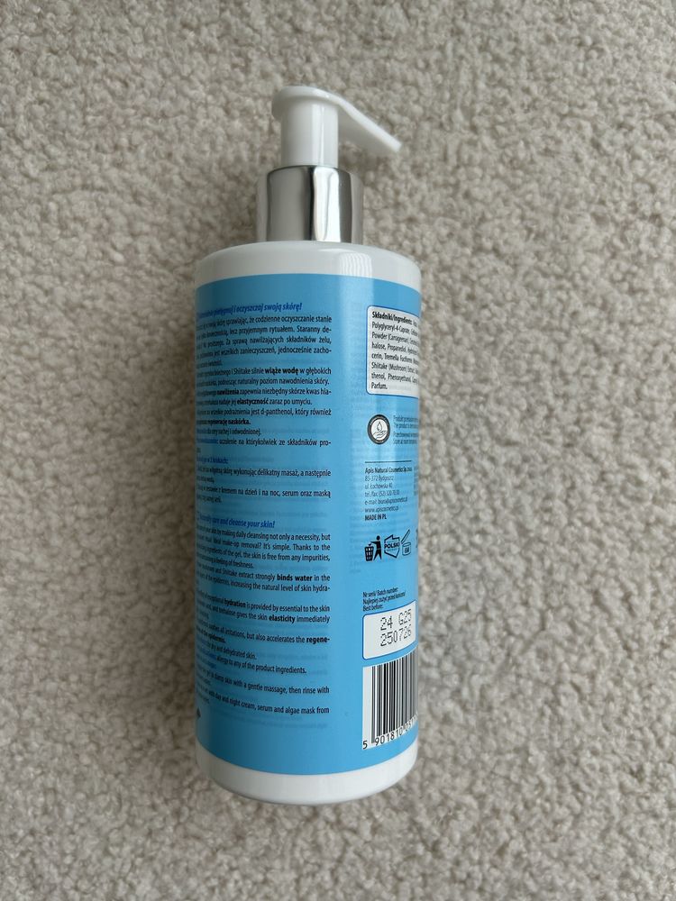 Apis Perfect Moisture Nawilżający Żel do Mycia i Demakijażu Twarzy 300