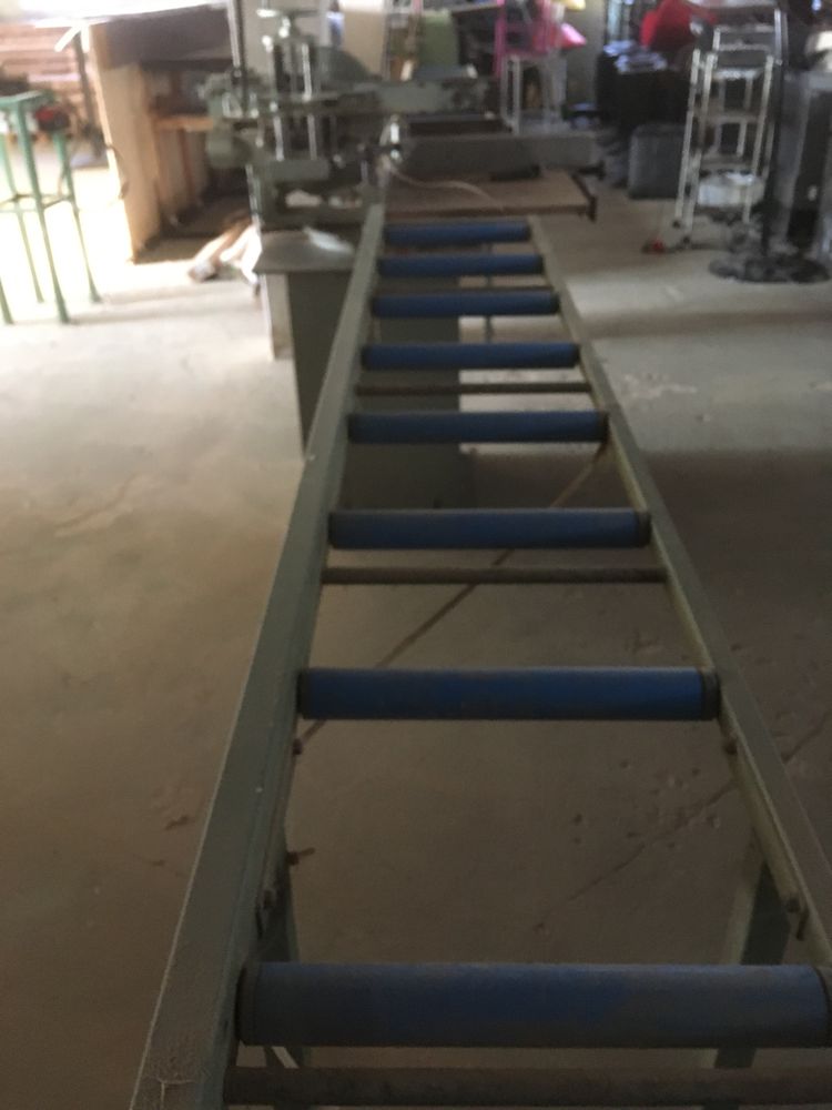 Piła ukośnica do drewna pcv aluminium Graule podajniki rolkowe