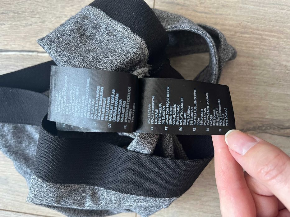 Top szary H&M rozmiar S