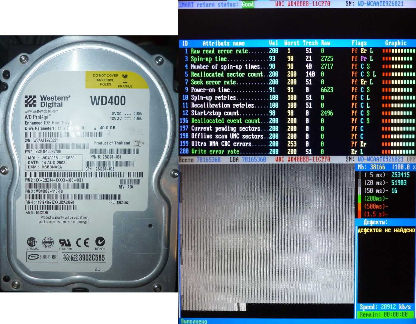 Лот б/у рабочих HDD (жестких дисков) IDE 3.5 (цена за все вместе)