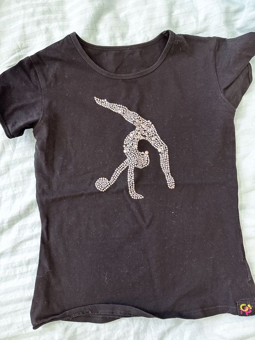 Реглан топ футболка художественная гимнастика 128,134,152,158