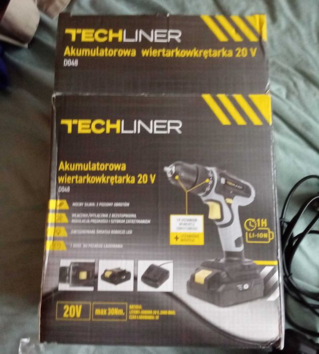 Wkrętarka Techliner akumulatorowa 20V jak nowa