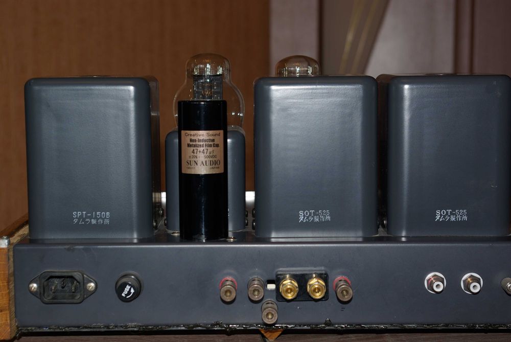 Японский ламповый усилитель  SUN AUDIO SV-300B