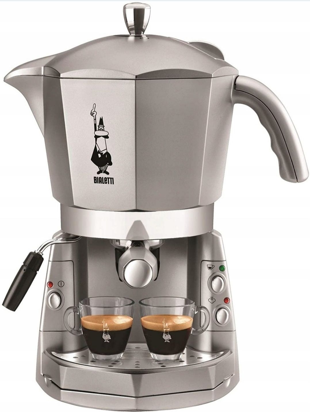 Ekspres kolbowy Bialetti Mokona Trio srebrny