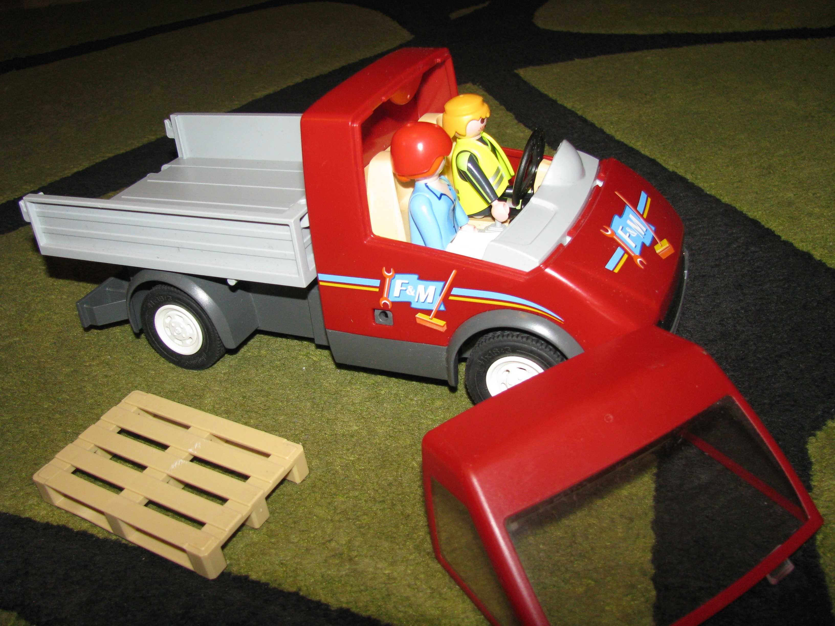Auto playmobil roboty drogowe
