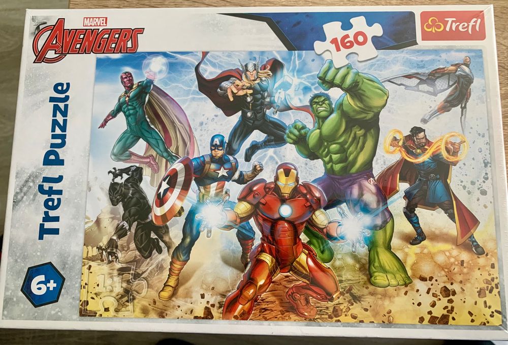 Puzzle Avengers. 160 elementów.