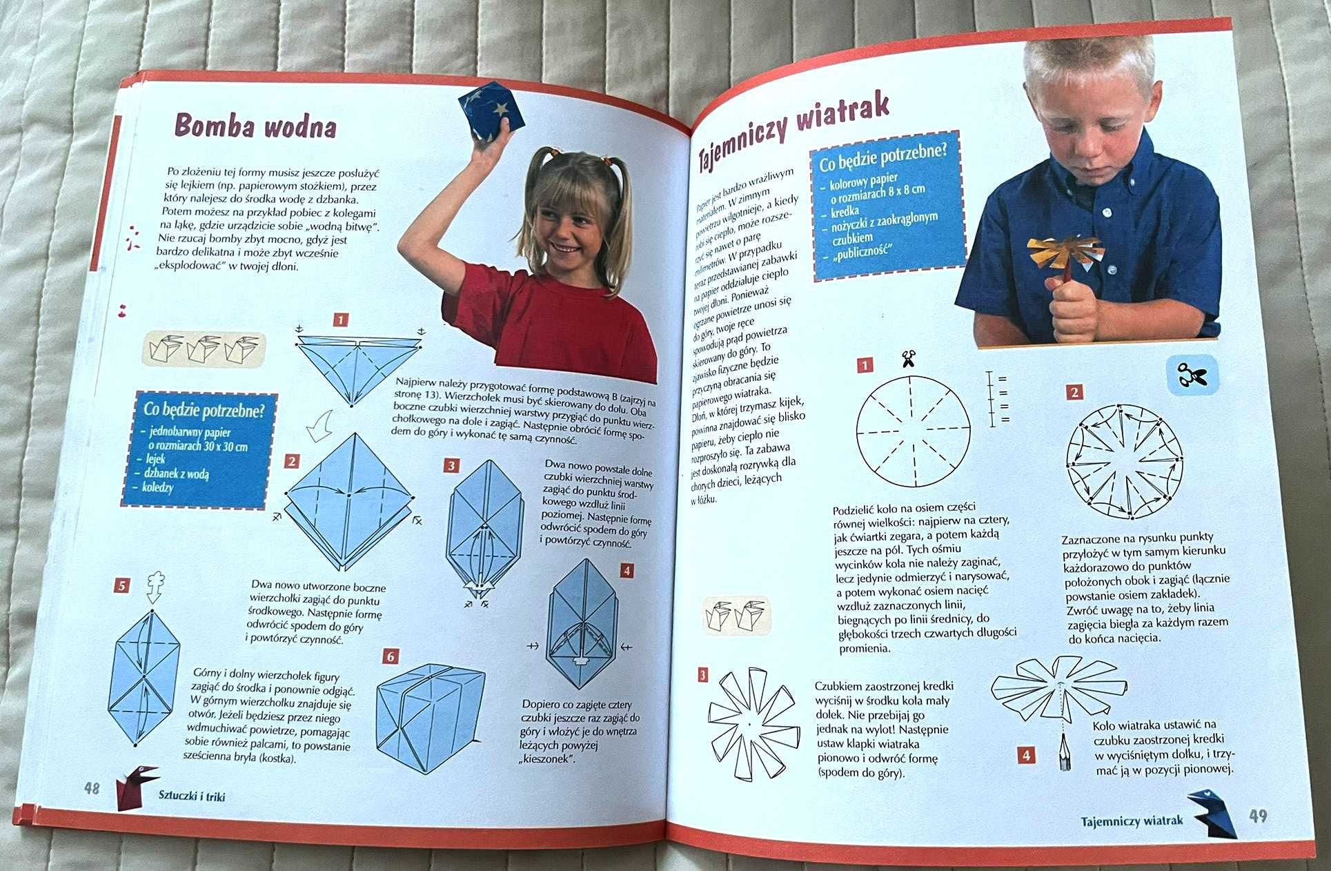 Origami dla przedszkolaków Joan Sallas wydawnictwo bis w. 4-6 lat