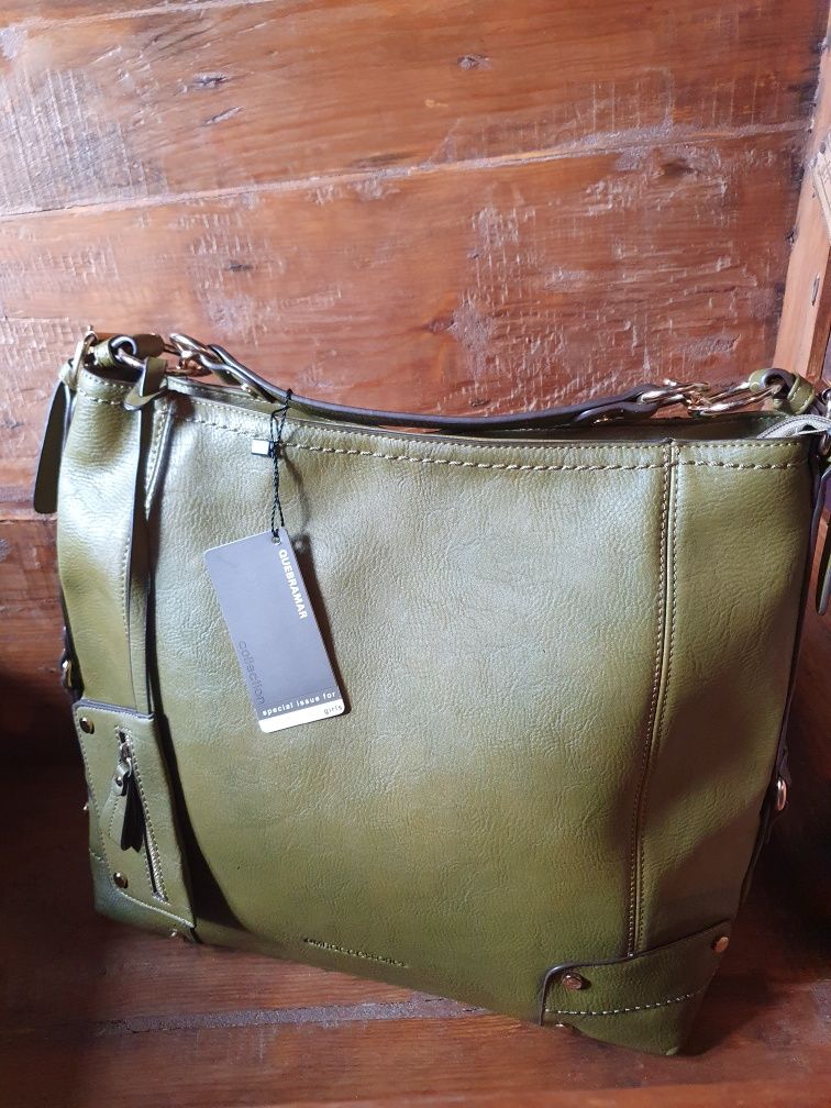 Mala tiracolo verde
