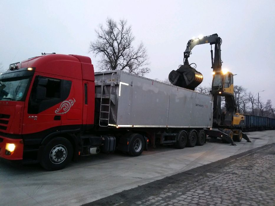 Transport, HDS, Dźwig, niskopodwozie, wywrotka, wanna 25ton