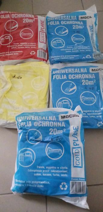 Folia malarska 5sztuk