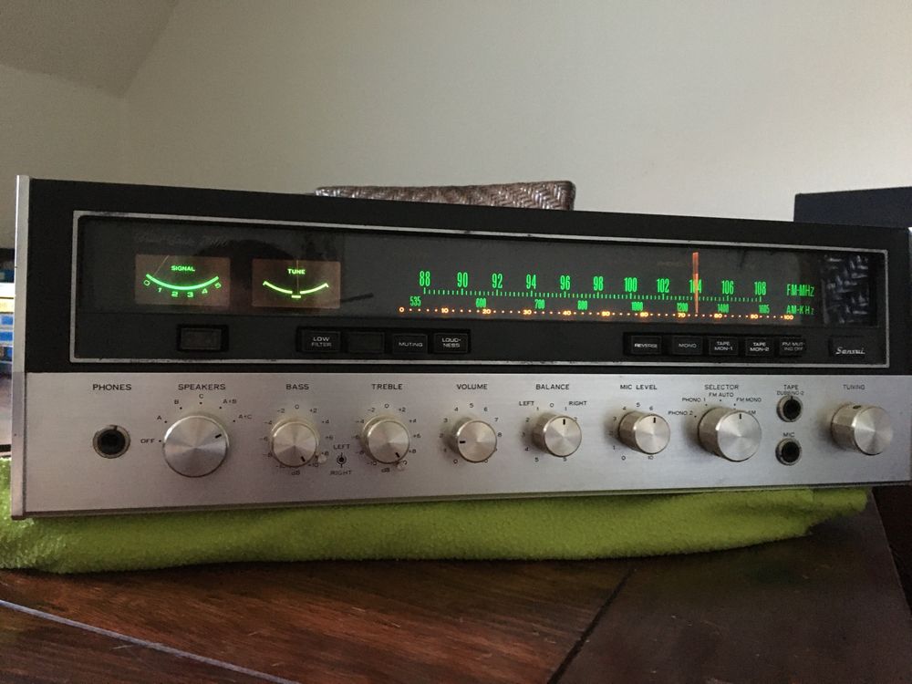 Sansui 7000 amplituner I właściciel.