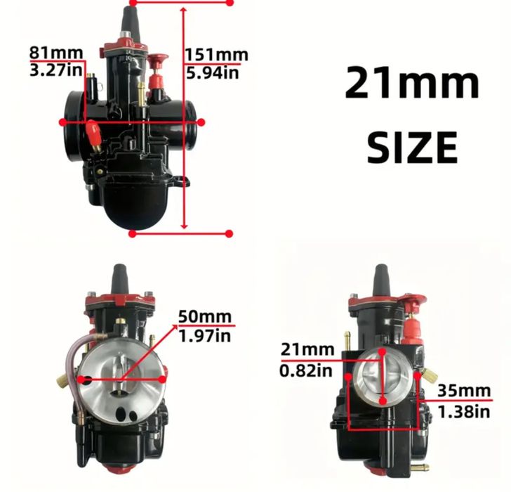 Карбюратор pwk 21 maikuni