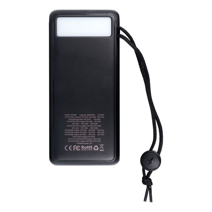 VEGER powerbank 56000 mAh PD QC3.0 5A 130W Tank Boost (W5001C) czarny