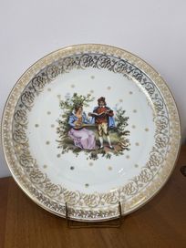 Porcelana Chodzież patera talerz ścienny wiedeń miłość duży