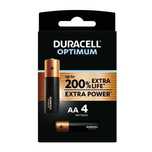 Батарейки DURACELL OPTIMUM AA (4 шт). Производство: Бельгия