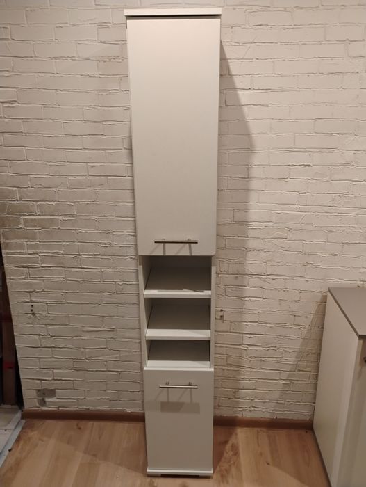 Słupek , regał biały. Nowy . Polecam