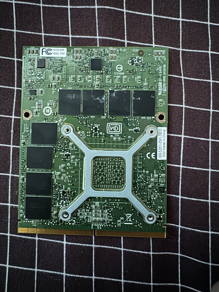 Karta graficzna MXM NVidia Quadro K3000M