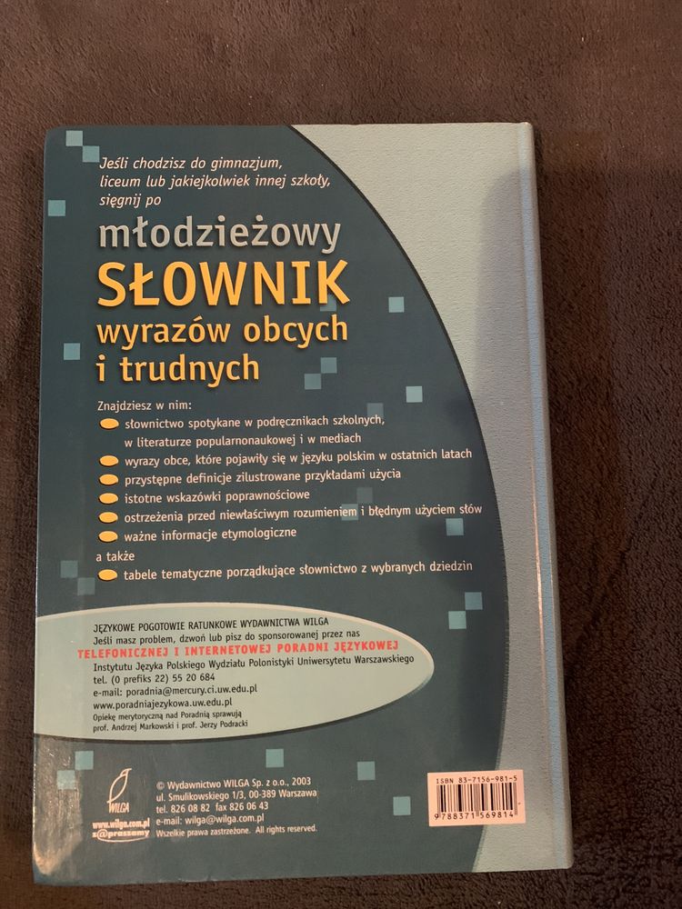 slownik wyrazow obcych i trudnych