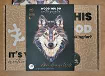 Puzzle drewniane Wood You Do 140 el Wilk