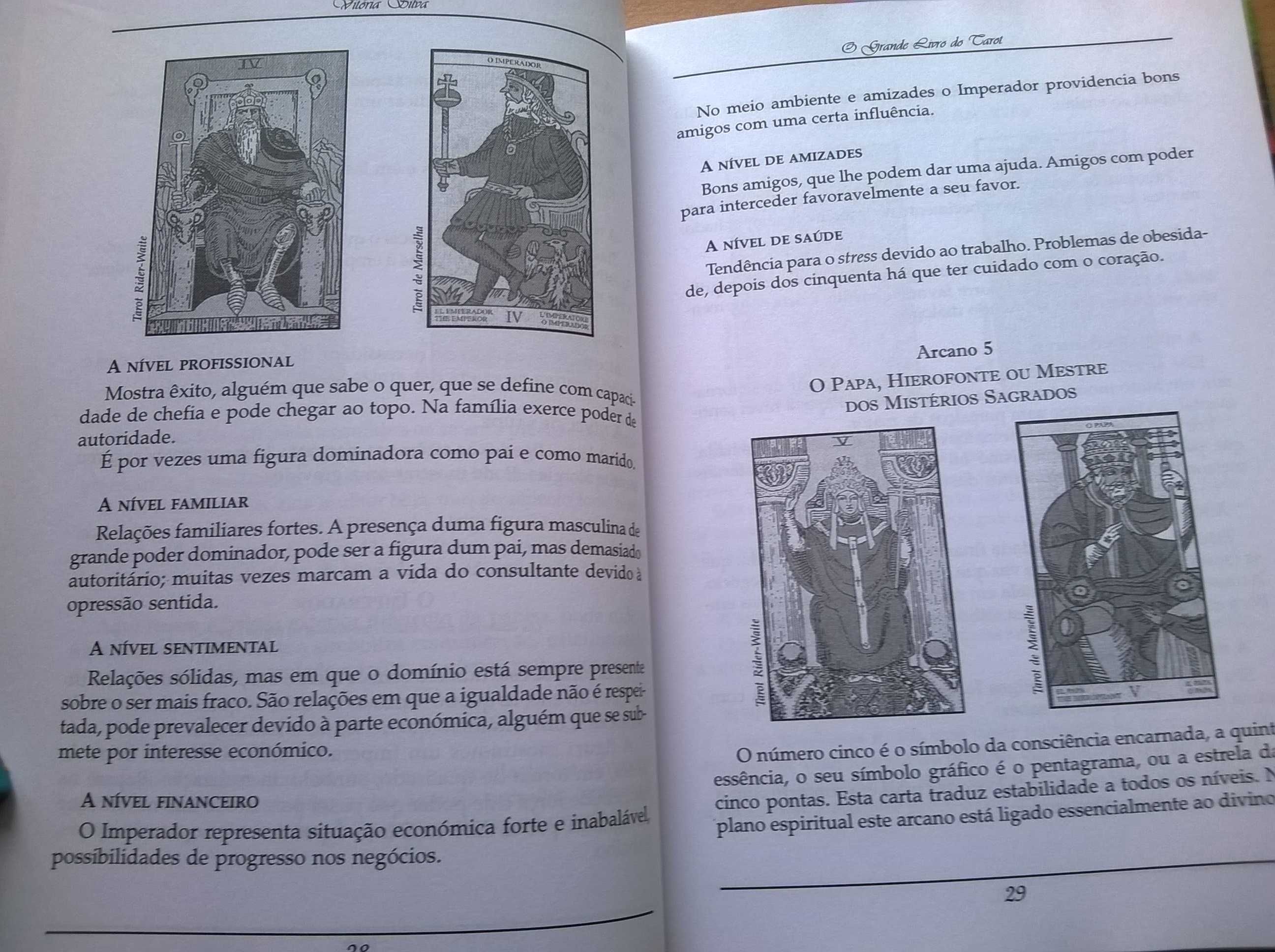 O Grande Livro do TAROT (autografado pela autora) - Vitória Silva