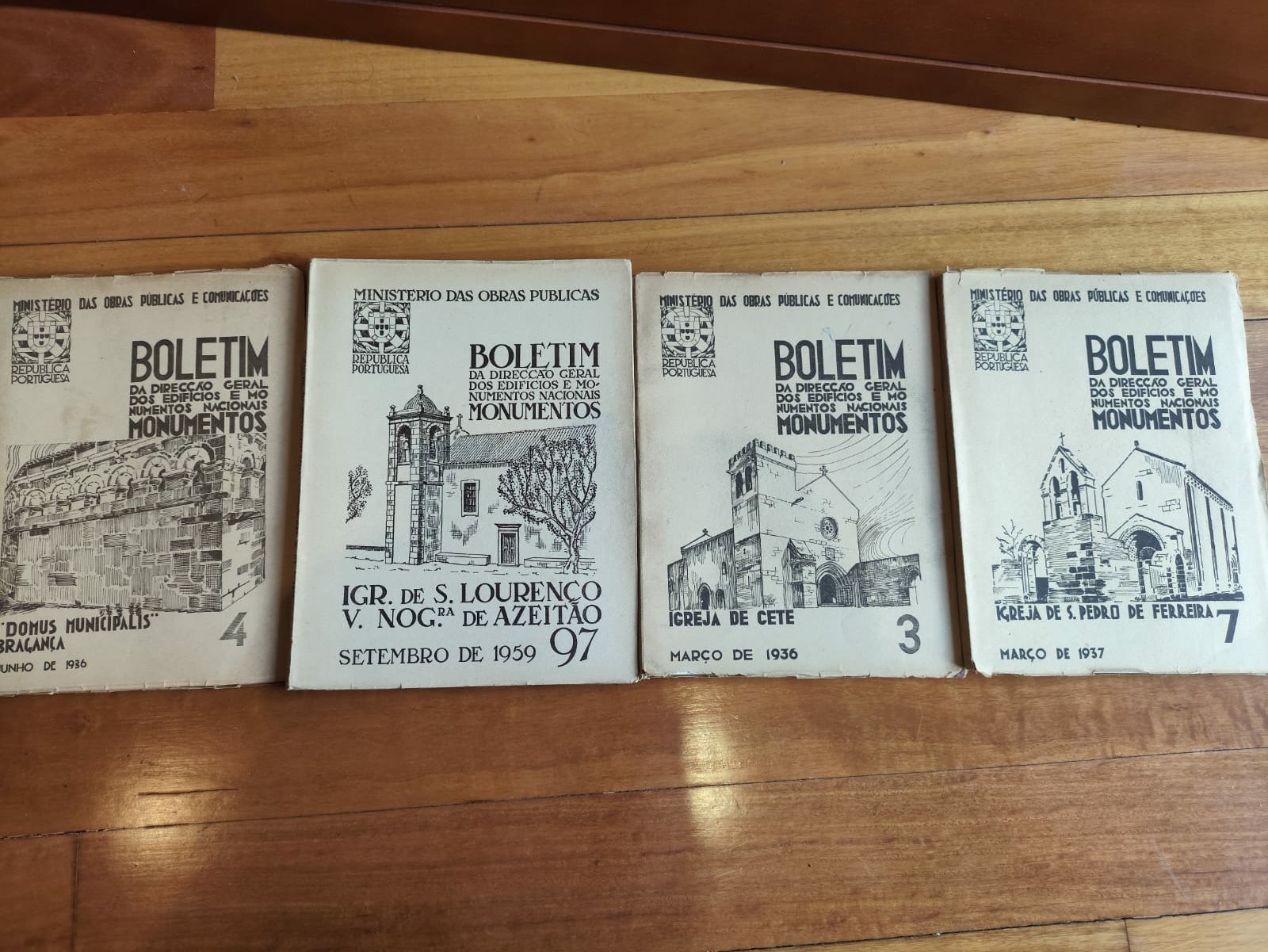 Boletins da Direcção Geral dos Edifícios e Monumentos Nacionais