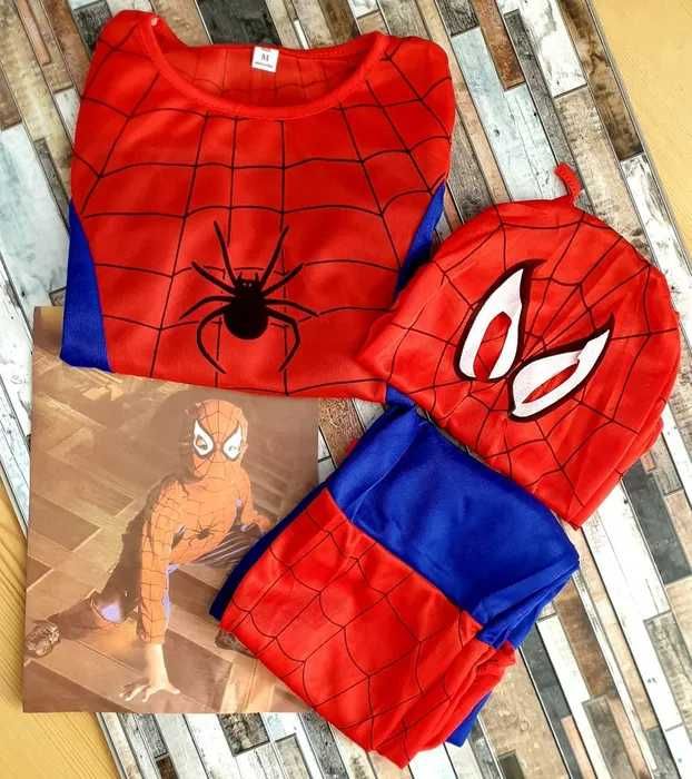 M 110-116 strój przebranie na bal karnawal Spider-Man