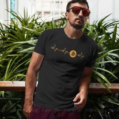T-shirt Masculina Crypto Bitcoin TotheMoon (Novo)