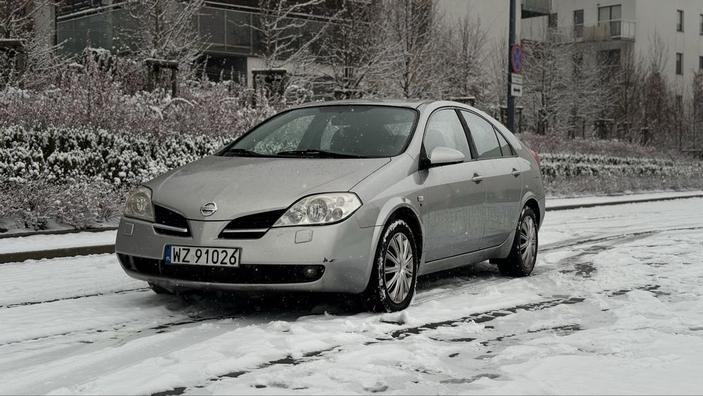 Nissan Primera 2003 Rok 2.2 Diesel Zimowe Opony Nowy Akumulator