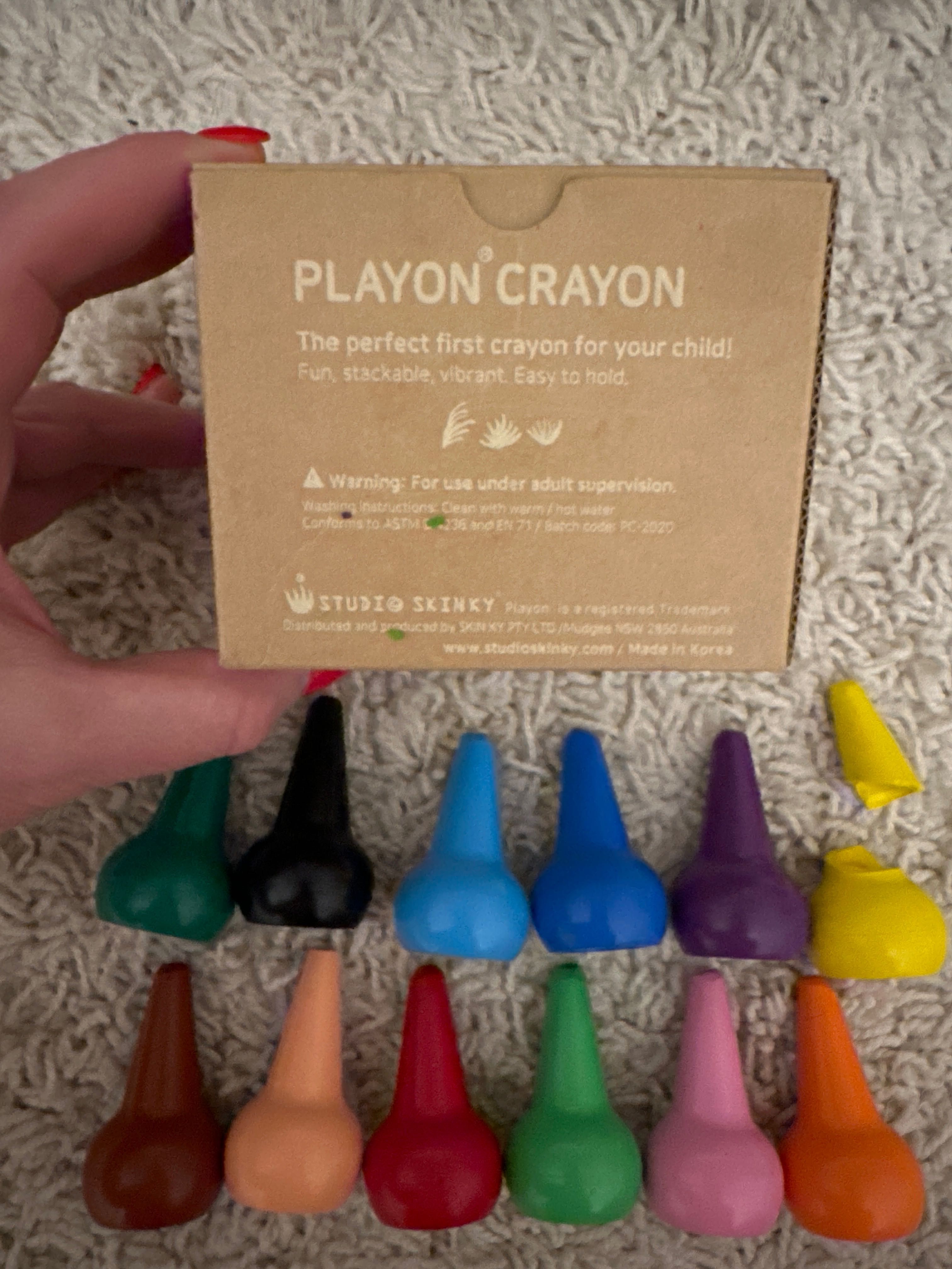 Playon crayon pierwsze kredki crayons