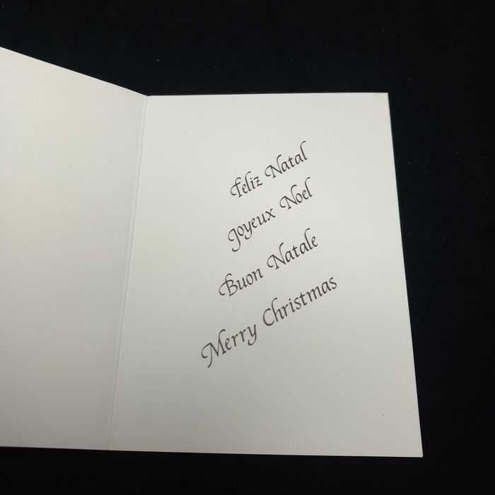 Três postais de Natal diferentes