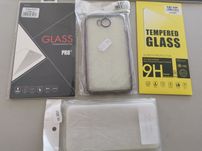Komplet 2 sztuk etui plecki case 2 szt szkło hart. do Huawei Y5 2017