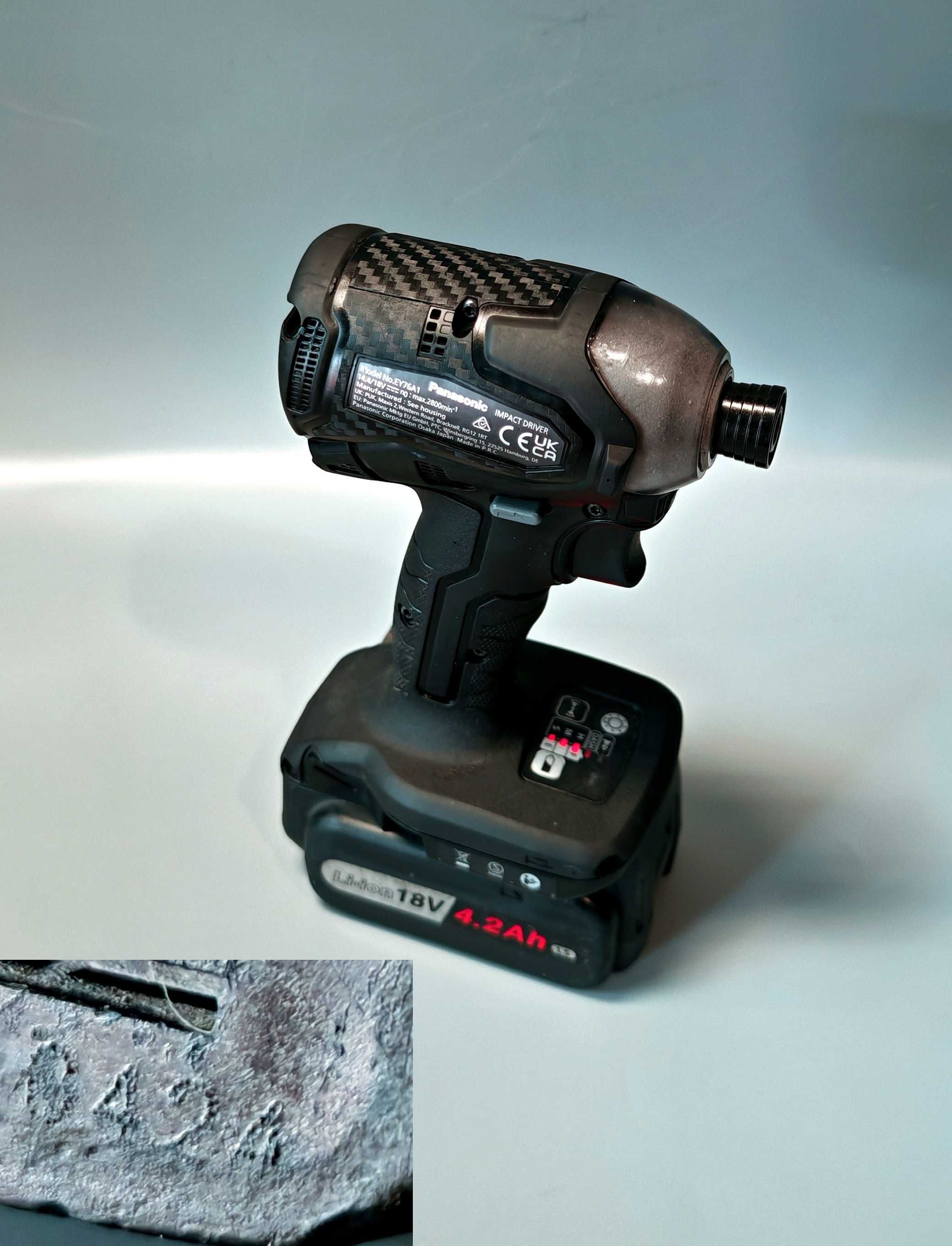 Zakrętarka udarowa Panasonic EY76A1 Klucz Udarowy 18V + Aku 4,2Ah +Box