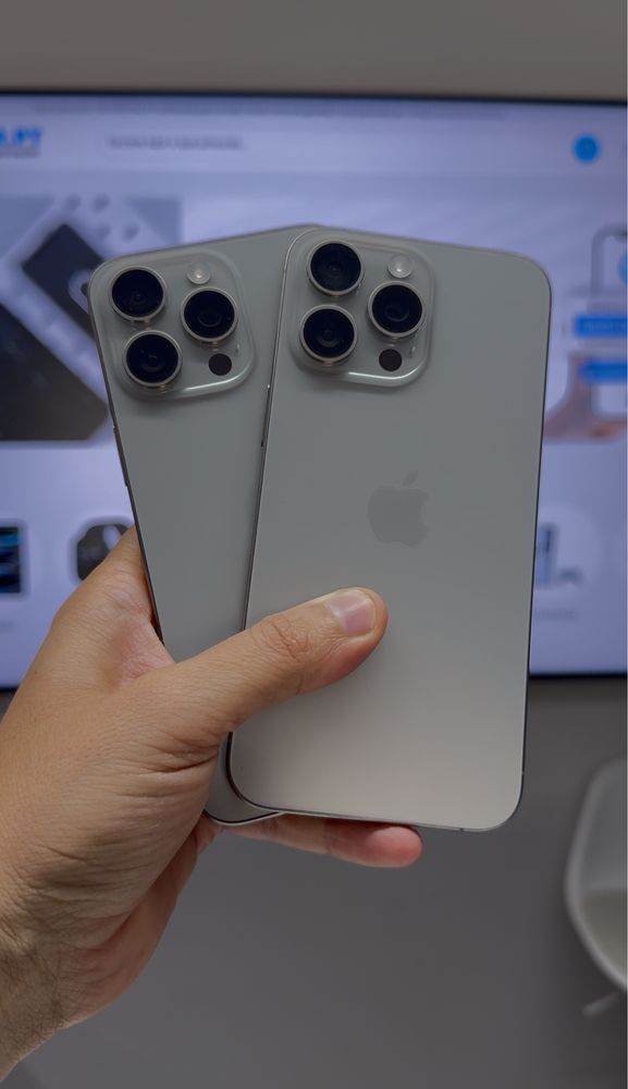 iPhone 15 Pro Max 256GB Natural - Loja Ovar