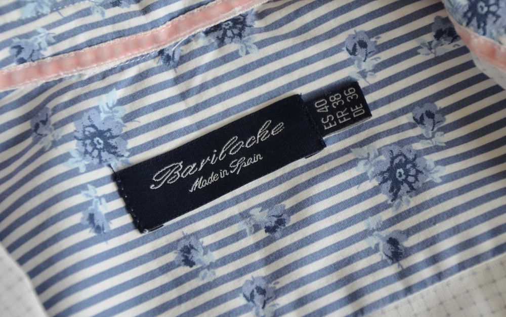 Cariloche TK Maxx koszula w kratkę bawełna 36 S