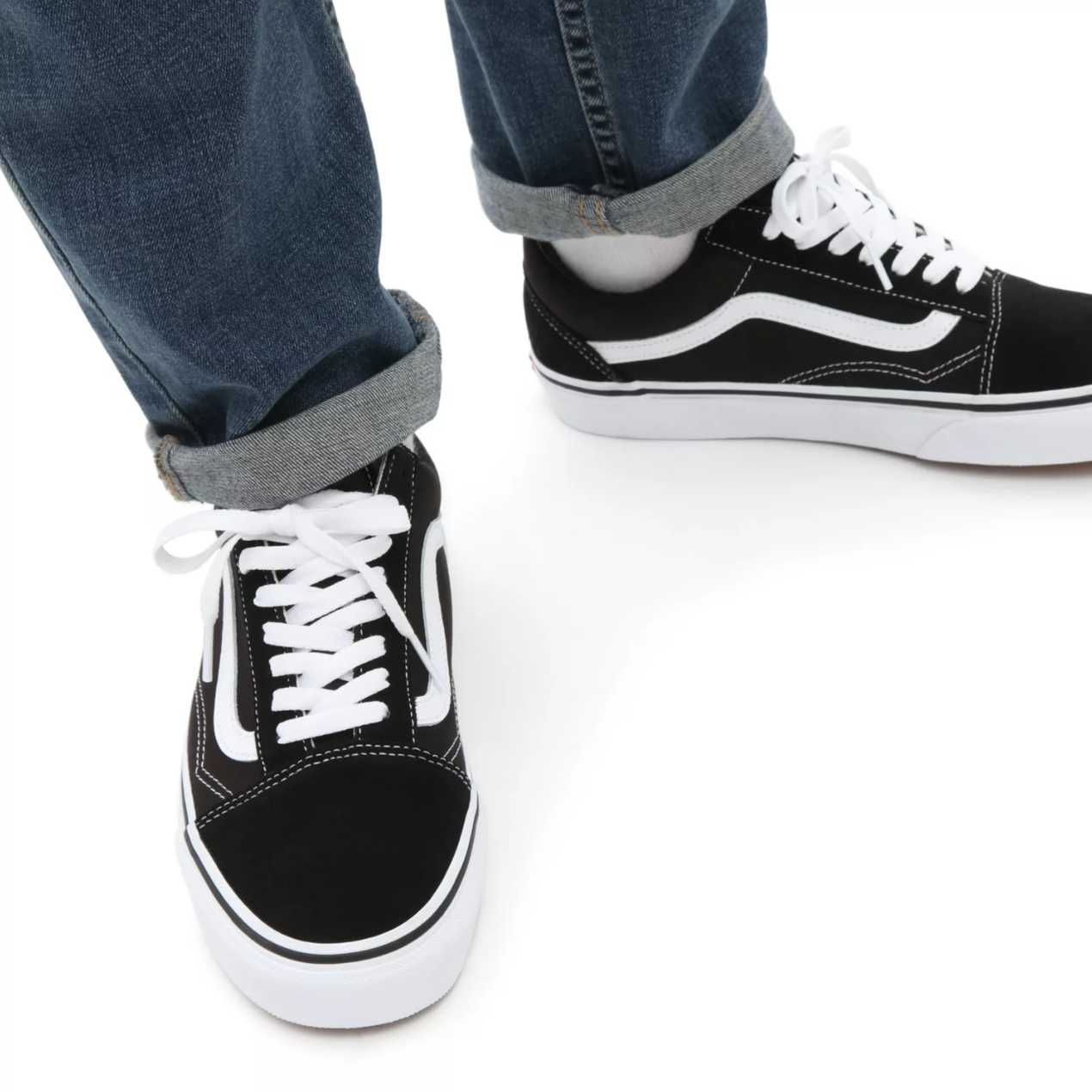 Vans Classic Old Skool Black\White | Майже всі розміри | Оригінал