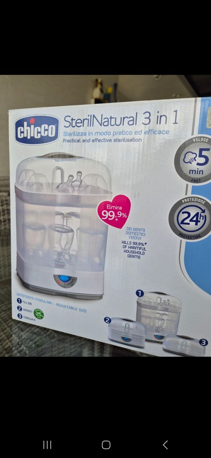 Стерилізатор електричний цифровий 3в1  Chicco