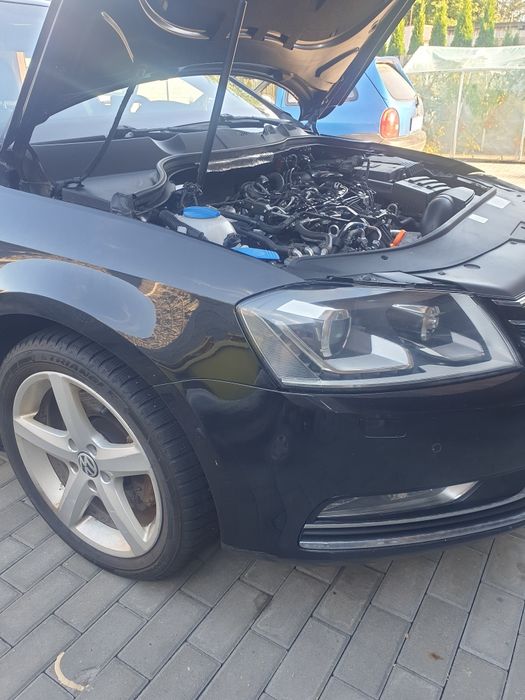 Passat b7 1.6  2.0 tdi  na czesci xenon  hak siedzenia alkantra