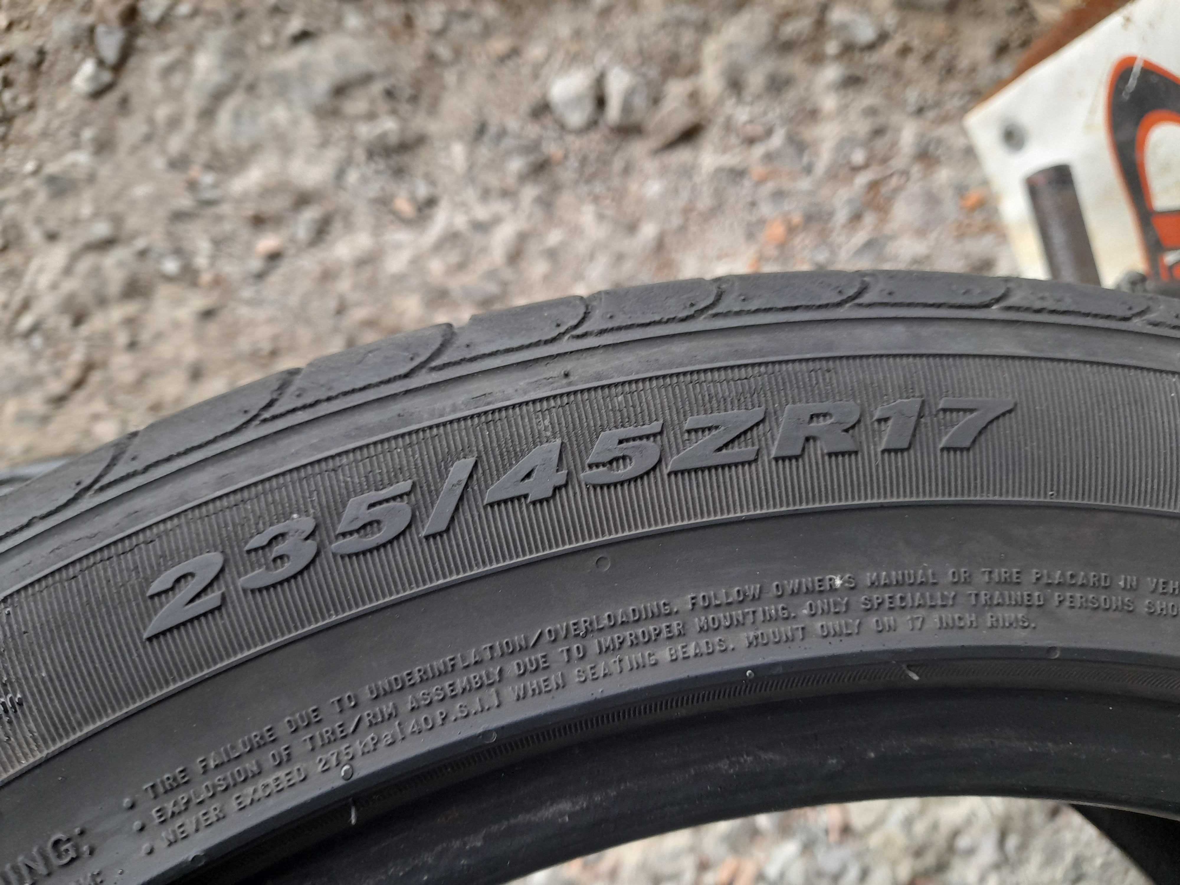 Літні шини 235/45 R17 Nexen nfera su1