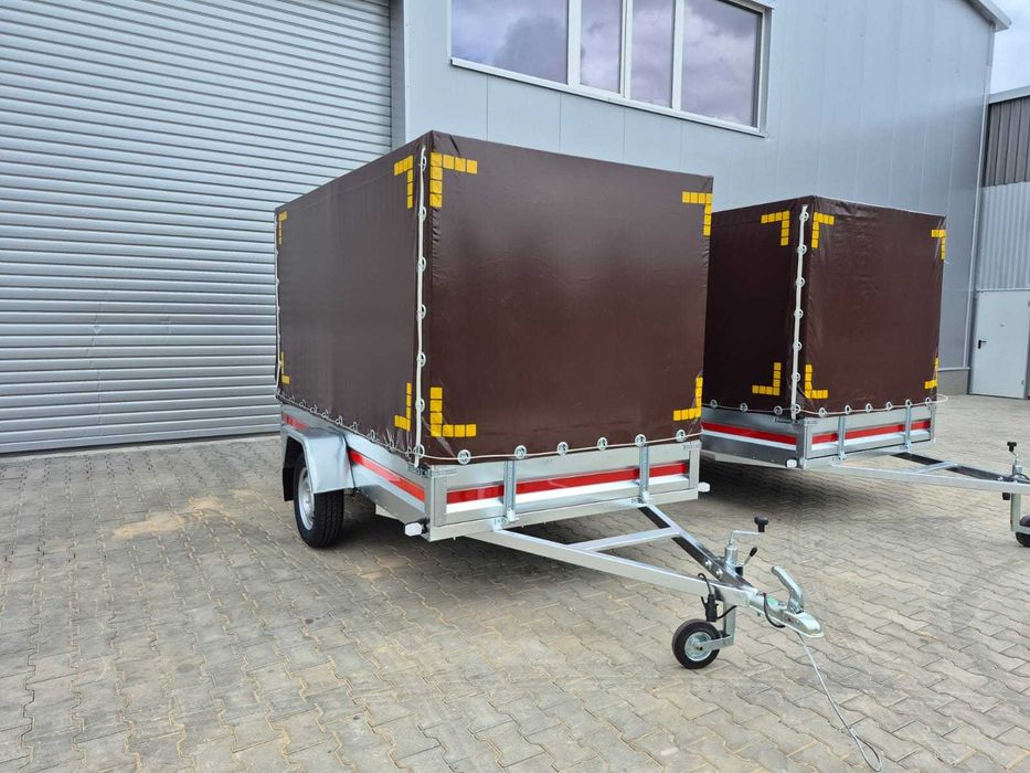 Przyczepa samochodowa producent LORA nowa wymiary 2,75x1, 55x150