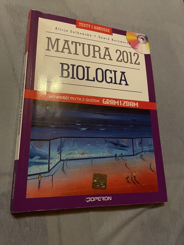 Testy i arkusze Matura 2012 Operon - Biologia