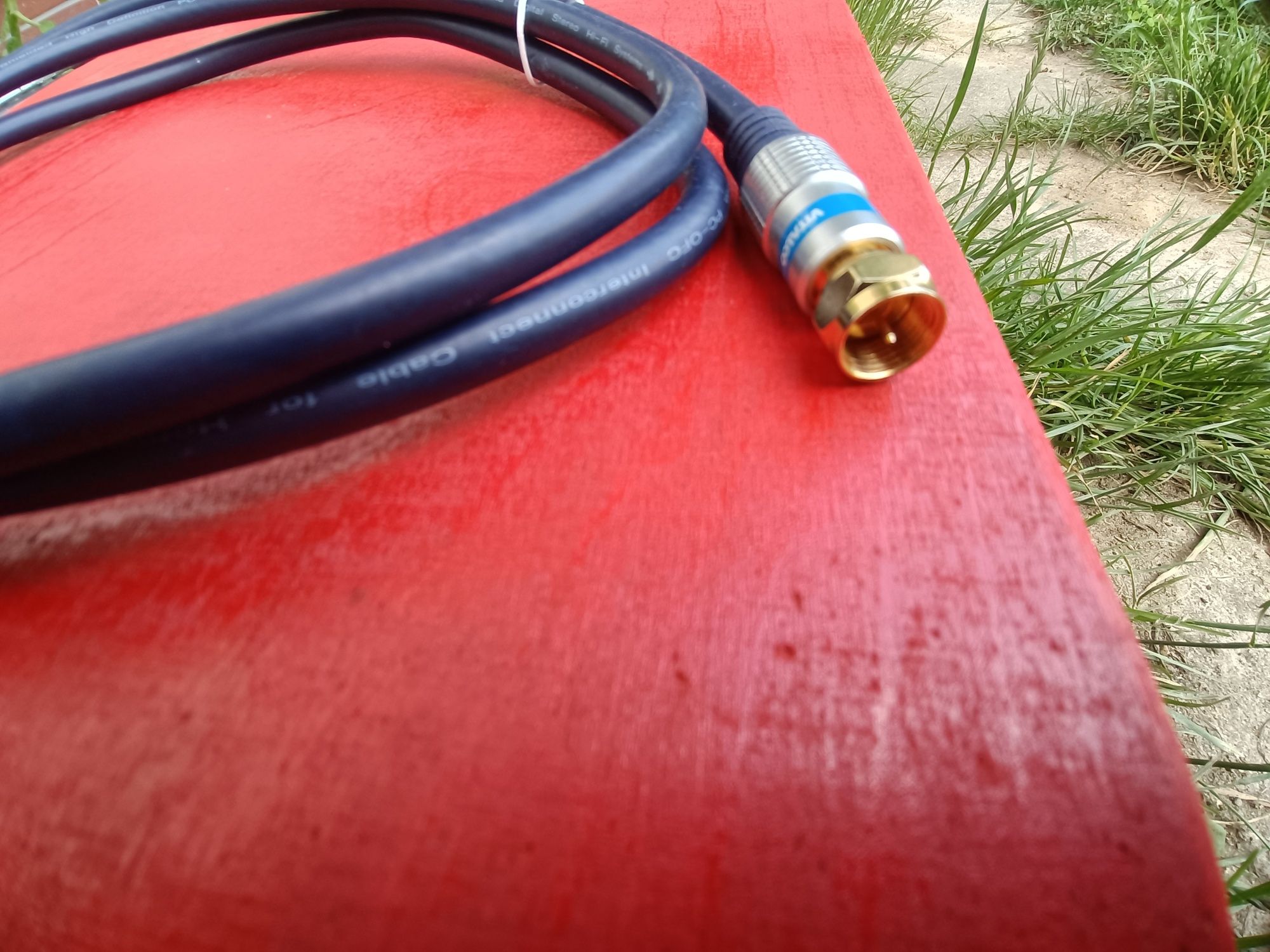 KABEL PRZEWÓD SAT wtyk F - Digital / Vitalco 1,5m