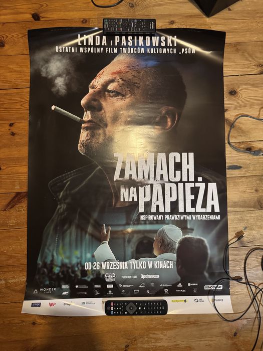 Plakat Zamach na Papieża