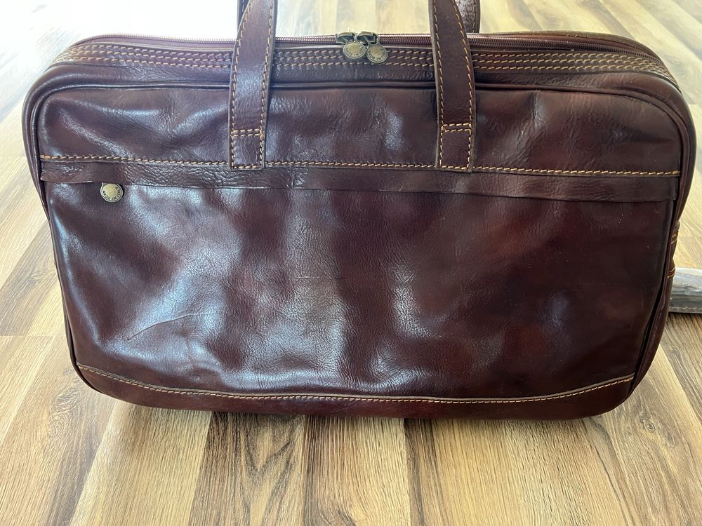 Torba podróżna 100% skóra naturalna Made in Italy