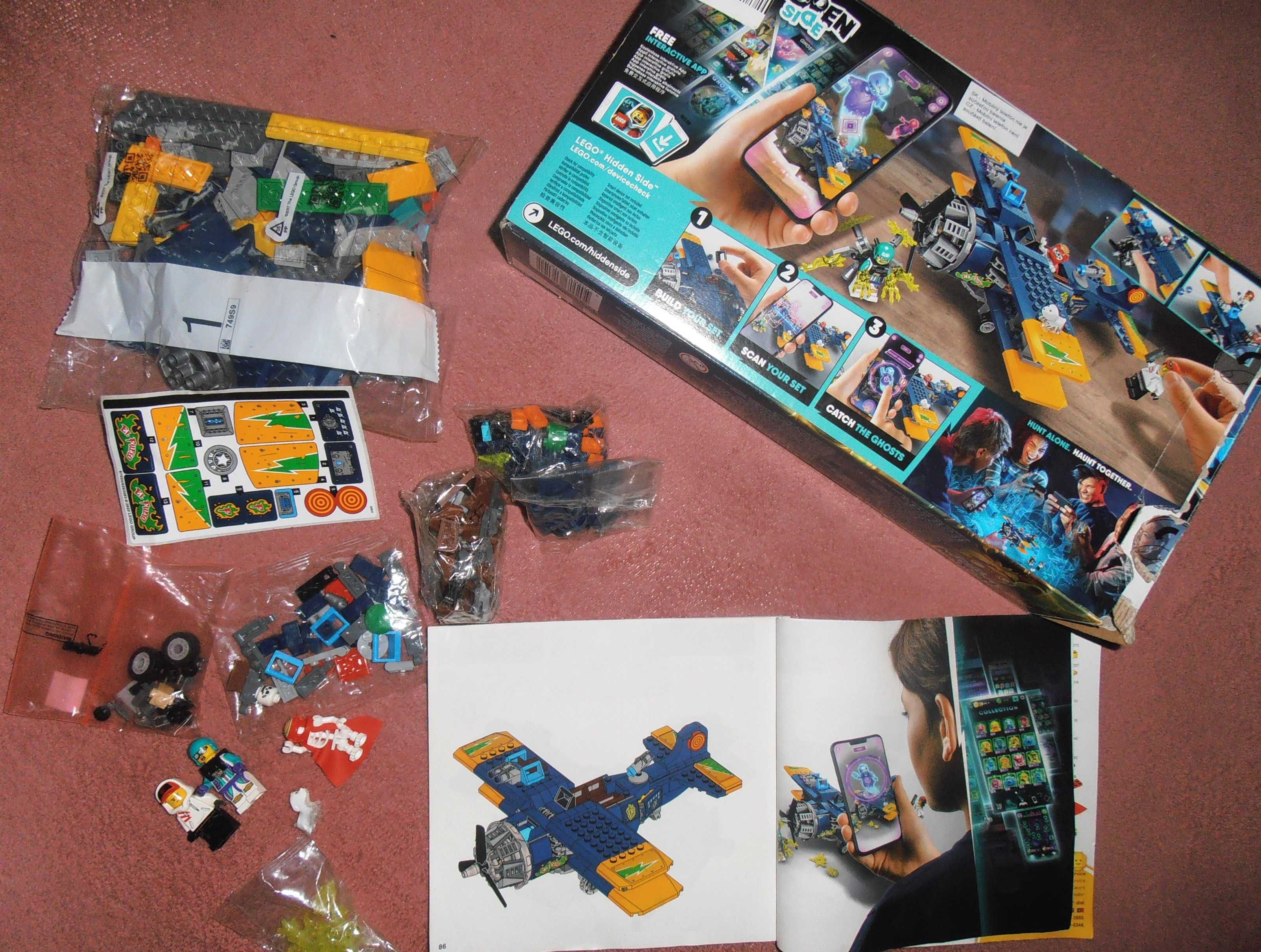 Конструктор Лего Lego Hidden Side Хідден Сайд 70429 Трюковий літак