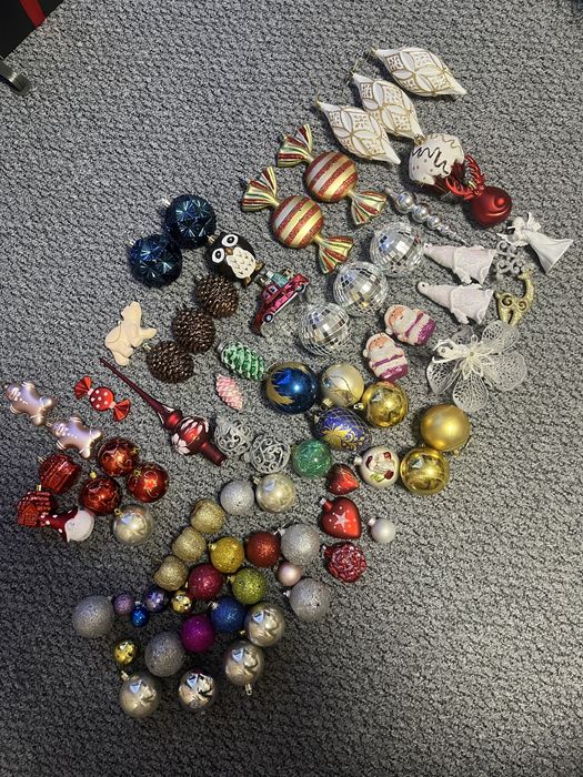 Елочные игрушки новогодние іграшкі новорічні на ялинку