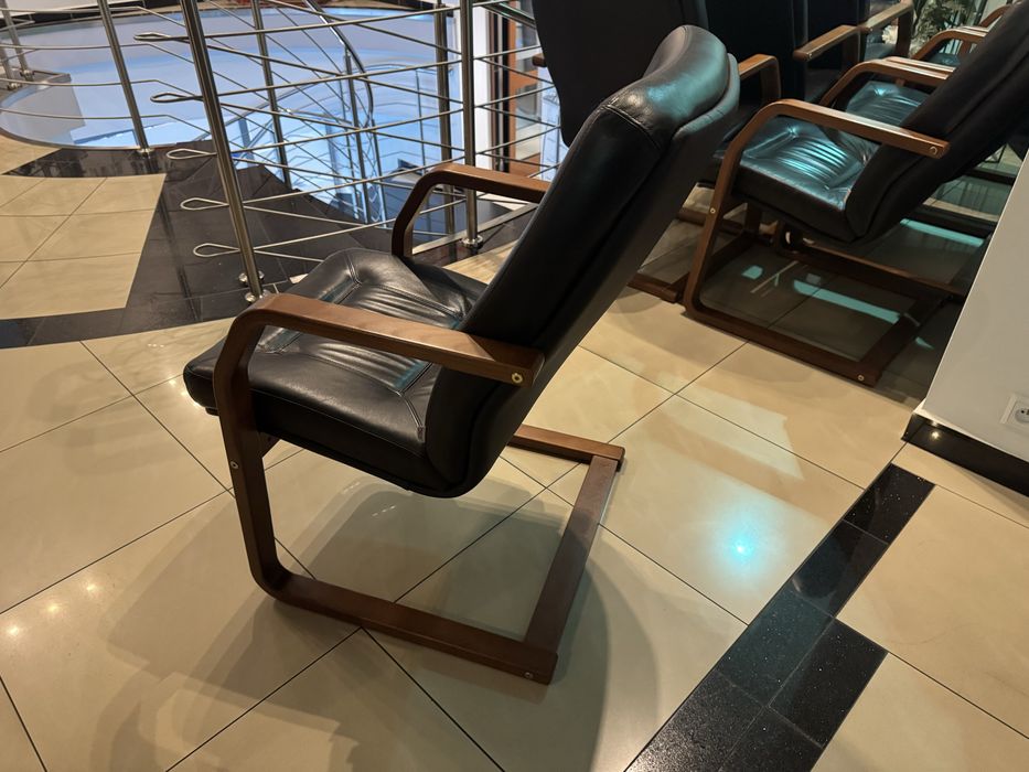 Krzesła 9 sztuk poczekalnia biuro sala konferencyjna krzesło fotele