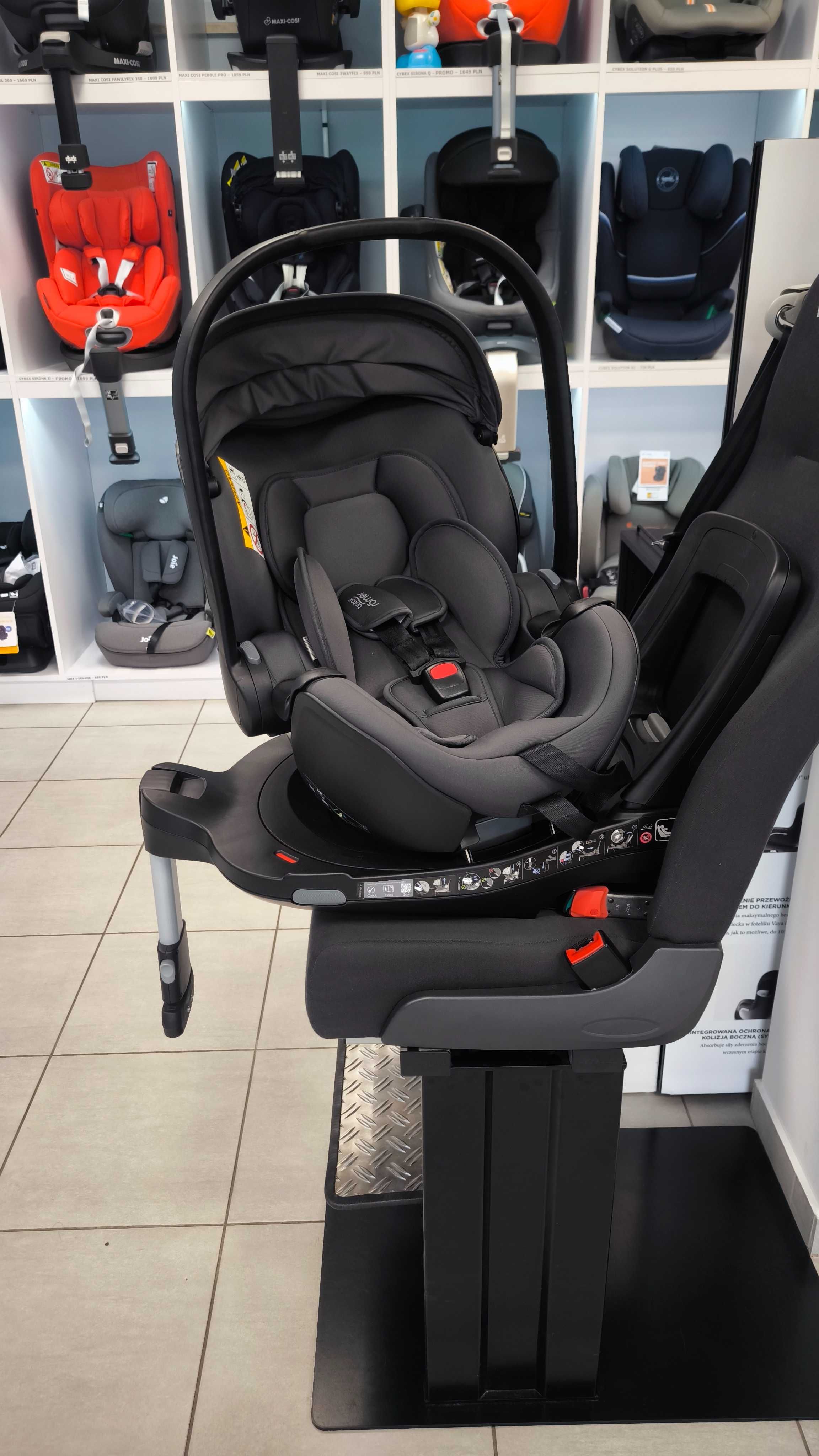 Britax Roemer BABY-SAFE PRO + Obrotowa baza ISOFIX - fotelik 0-13kg