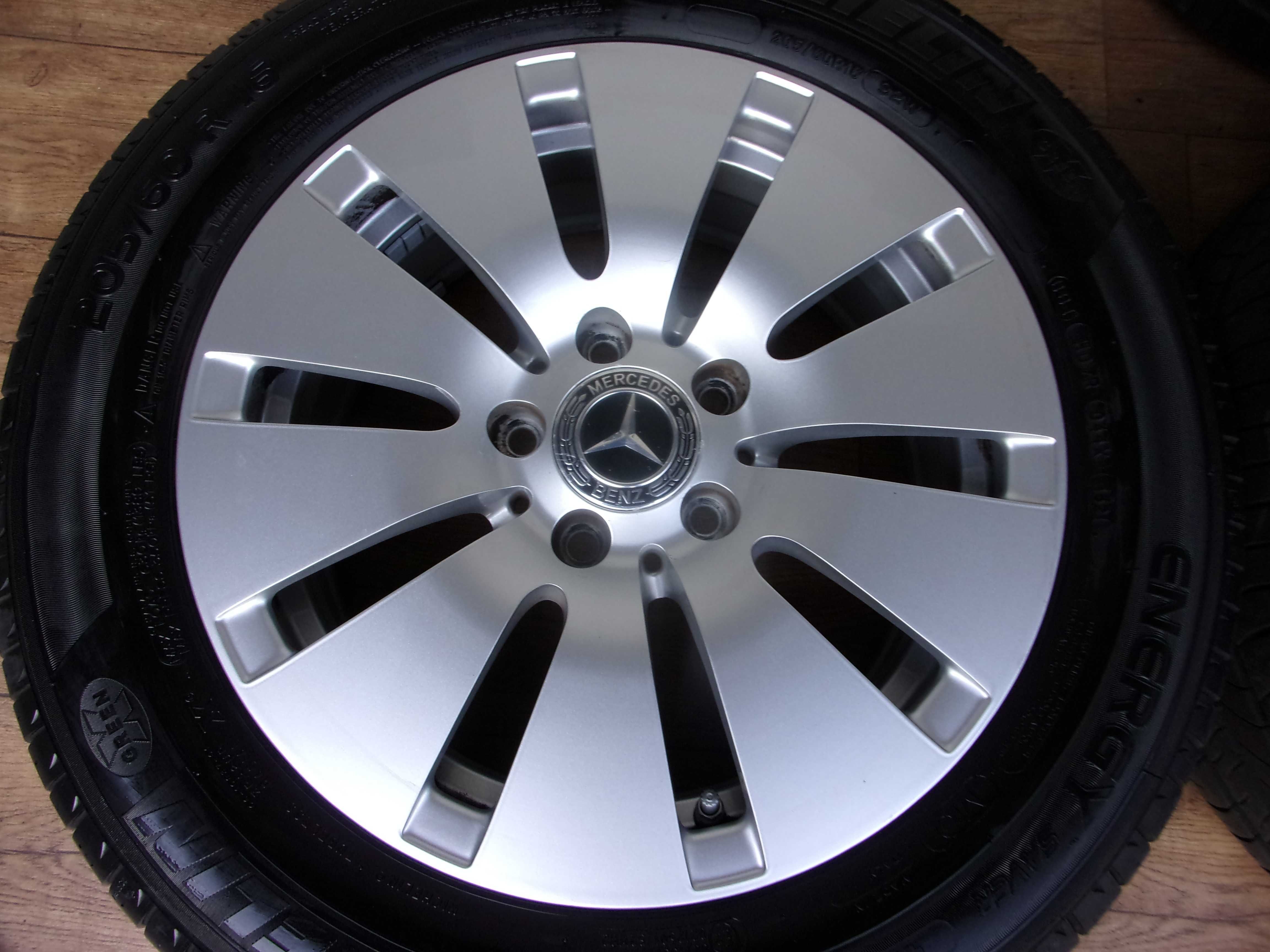 Felgi Mercedes A B C CLA VW Skoda Seat Audi 16 5x112 ET 38 czujniki!