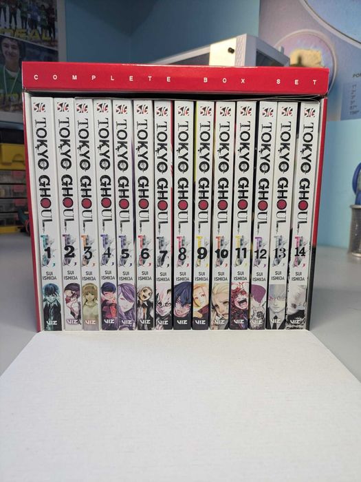 Livro Manga Tokyo Ghoul – Box Set (Vol. 1-14) - Versão Inglesa