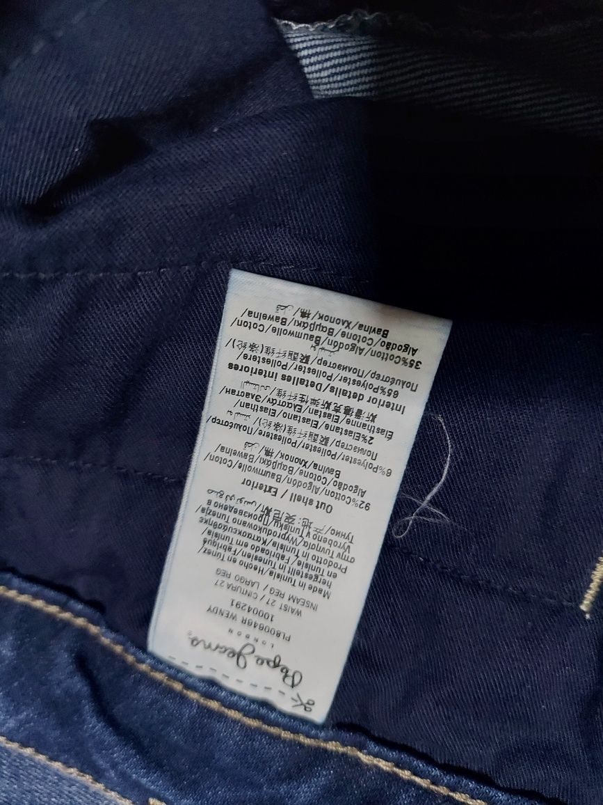 Spodnie damskie pepa jeans dzwony